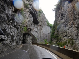One of many gorges in French Pyrenees mountains