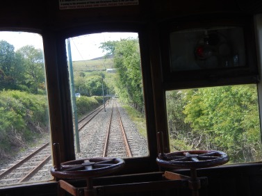 Old Electric train from Douglas to Ramsay